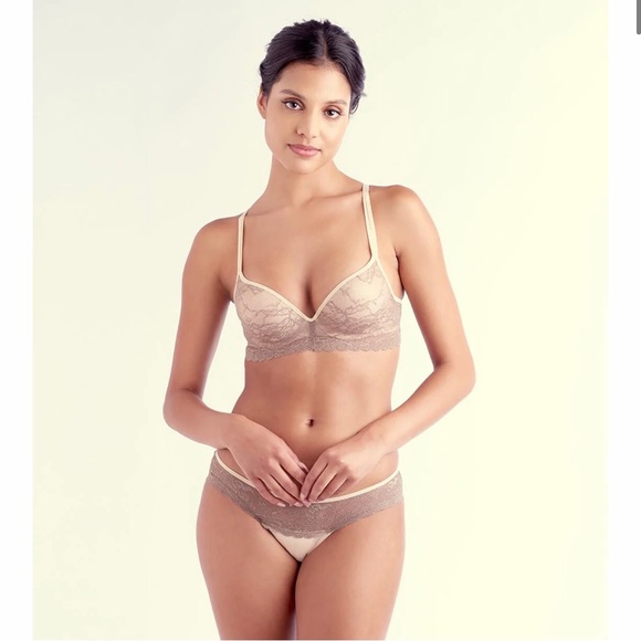 THE LITTLE BRA COMPANY Kymber Lace Bra - Size 28A, XXS - Picture 3 of 6